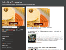 Tablet Screenshot of fairedeseconomies.info
